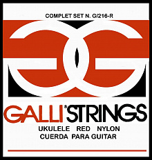 Струны для укулеле GALLI STRINGS G216R