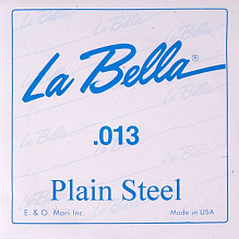 Струна LA BELLA Plain Steel PS013
