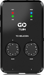 Аудио/MIDI интерфейс TC HELICON GO TWIN