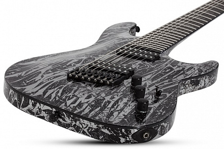 Электрогитара SCHECTER C-7 MULTISCALE SILVER MOUTAIN