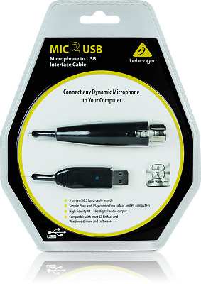 USB-интерфейс BEHRINGER MIC 2 USB