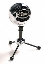 Микрофон BLUE SNOWBALL (ПОЛИРОВАННЫЙ АЛЮМИНИЙ)