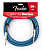 FENDER 20 CALIFORNIA INSTRUMENT CABLE LAKE PLACID BLUE 